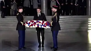 HOLOCAUST-MEMORIAL: France's Macron visits Paris on 80th anniversary of Auschwitz liberation