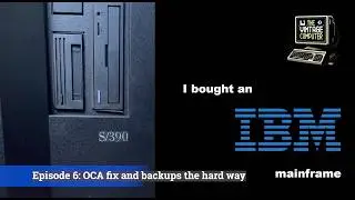 IBM Mainframe Episode 6 - fixing a dead OCA, making backups the hard way and OS/2 networking.