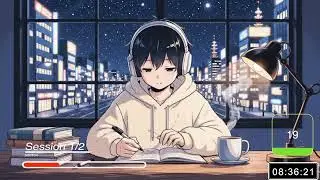 Study With Me  | 1 Hour | Anime Aesthetic | Lofi | No Talking
