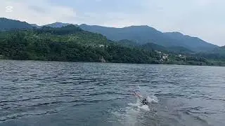 Swimming in Korea. #funny #lifestyle #nature 