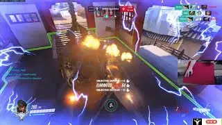 JAKE INSANE PHARAH GAMEPLAY OVERWATCH SEASON 32 TOP 500