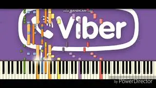 Viber Call Sound Remix in Synthesia!