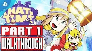 A HAT IN TIME Mafia Town Walkthrough Part 1 - No Commentary