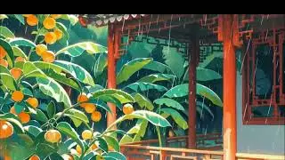 Immersed in Rain Sounds at a Ming Dynasty House 🌧️  White Noise for Sleep, Healing & Study