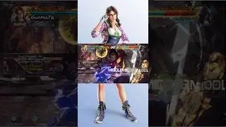 Julia Chang basic combo rage drive TEKKEN 7 #fightinggame #tekken #juliachang