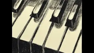 Drawing a Piano Keyboard with Pencils | Easy Step-by-Step for Beginners