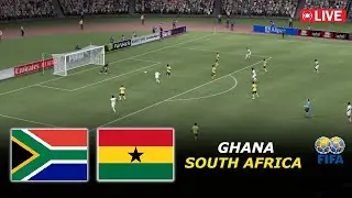🔴South Africa vs Ghana | International Friendly Match 2025 | eFootball PES 21 Simulation