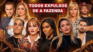 Veja quem são Todos Expulsos do reality A Fazenda 