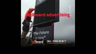 High-quality LED screen panel. LED Display Panels Outdoor. LED Video Wall Display. Billboared Design