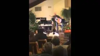 Don Lebaron performs tribute at Johnny Vargas funeral