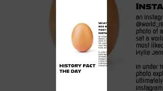 The Egg That Broke Instagram 🥚📱 | Viral History Fact #viral #instagram #History #Fact #egg #like