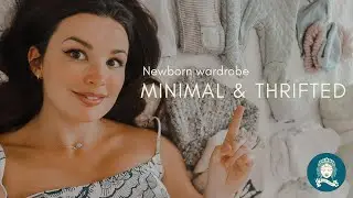2020 NEWBORN HAUL | Minimal & Thrifted | Wales UK simple wardrobe