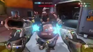 Overwatch - Roadhog hook hitbox WTF