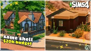 Starter Home Shell Challenge Results | Sims 4 Build Tours