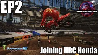 Supercross 25 Career | EP2 Joining HRC Honda