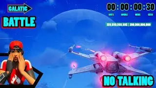 Jz Plays reacts to the Death Star Sabotage Event in Fortnite (NO TALKING)