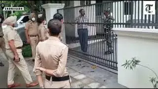 Punjab Police raid former DGP Sumedh Singh Saini's house