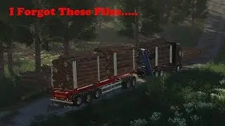 FS19 | Forestry On Holmåkra | Found More Piles.... | Timelapse | S02 EP31