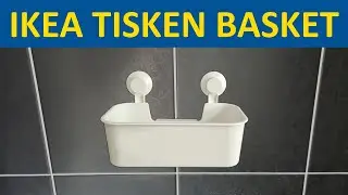 Ikea Tisken basket | No drilling