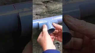 How to create a water shut-off valve on a pipe without cutting the pipe! #howto #pipe #water