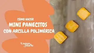 Como hacer mini panes 🍞 | DIY pan de miniatura  | Tutorial pan en miniatura con arcilla polimerica