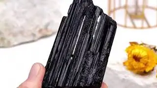 Black Tourmaline Raw Stone &mdash; Your Natural Shield