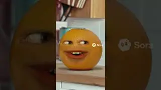 SORA GENERATED ANNOYING ORANGE #aivideo #ai #sora #aiart