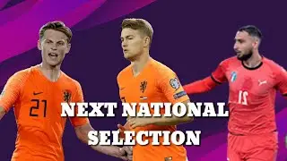 NEXT NATIONAL SELECTION PES 2021 MOBILE