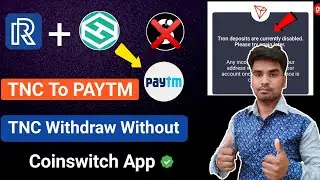 😱 TNC To Paytm Full Process | Real Research App Withdraw | TNC To Bank Account | TRX To Paytm