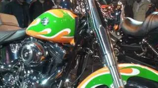 Harley Davidson FLSTF (Fat Boy) at Auto Expo - BikeAdvice.in
