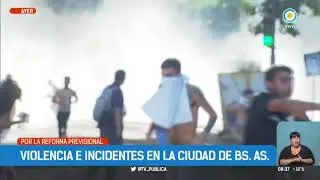 Violencia e incidentes en la Ciudad de Bs. As. | #TPANoticias