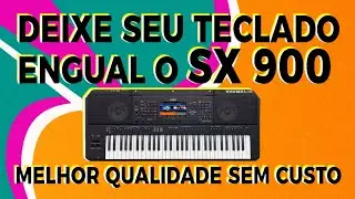 DEIXE SEU TECLADO ENGUAL SX900 - QUALIDADE DE IRTMO #sx900 #sx600 #sx700 #670