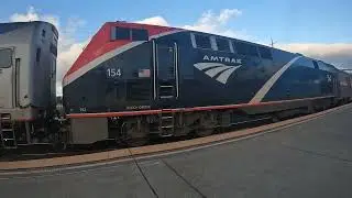 Amtrak train #5 California Zephyr in Martinez Ca 12/27/25