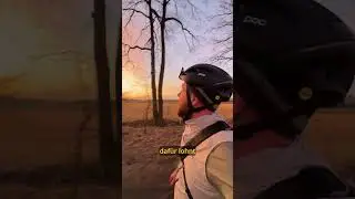 ✨ Tour perfekt getimt: Sonnenuntergang als Ziel! 🚴&zwj;♂️🌅