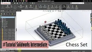 Tutorial Solidworks Intermediate | Chess Set