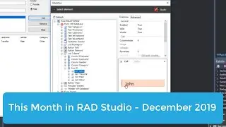 This Month in RAD Studio - December 2019