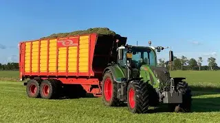 2E SNEDE GRAS HAKSELEN 2022 - FENDT 724 S4 PROFIPLUS - CLAAS JAGUAR 900  - LOONBEDRIJF MISTE