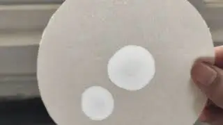 Filter paper test for petrol
