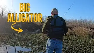 Struggling Thru a Tough Day: Kayak Bass Fishing in Gibson, Louisiana
