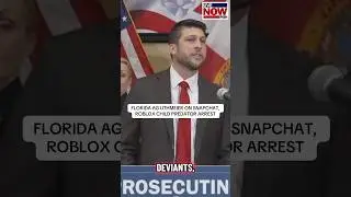 Florida AG announces the arrest of a RI man accused of using Snapchat and Roblox to exploit a child.