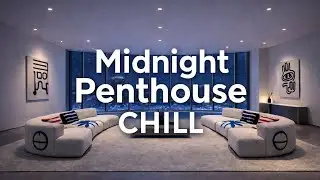 Luxury Winter Night Ambience ❄️ Snowfall City View for Deep Sleep