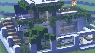 Minecraft:how to build a hi-tech house