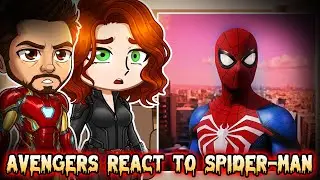 Реакция Мстителей на Человека-паука/Питера Паркера | Реакция Future-Gacha