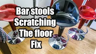 Bar Stools Scratching | Damage Floor Fix Base Protective Ring