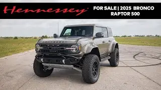 SOLD | 2025 Ford Bronco Raptor | Hennessey Velociraptor 500 | Marsh Grey