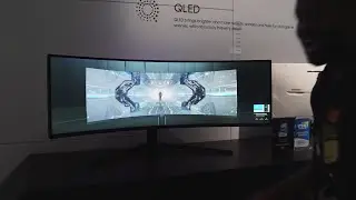 WOW! Samsung q950 8k bezeless tv odyssey g9 240hz gaming monitor MONSTER!
