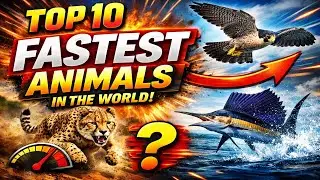 Top 10 Fastest Animals in the World (You Won&rsquo;t Believe #1)