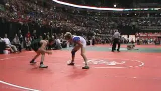 126 s, Devan Hendricks, Greeneview vs Klay Reeves, Johnstown Northridge