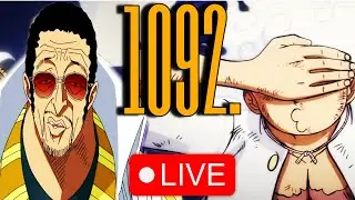 LUFFY VS KIZARU IS HERE. | ONE PIECE CHAPTER 1092 LIVE REACTION ...