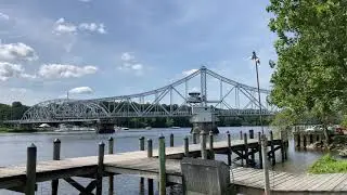 Historic East Haddam Swing Bridge Opens In East Haddam, Connecticut - On August 16th 2021